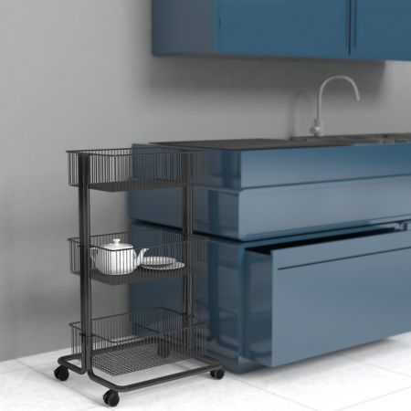 ランドリーローリングカート